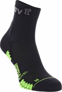 Inov-8 Skarpety inov-8 TrailFly Sock Mid. Czarno-zielone. Dwupak.  35 - 39 1