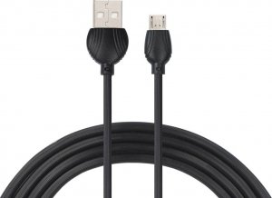 Kabel USB Vayox USB-A - microUSB 1 m Czarny (BX9019) 1