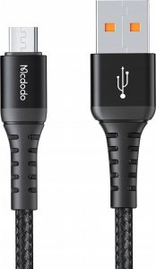 Kabel USB Mcdodo USB-A - microUSB 0.2 m Czarny (CA-2280) 10