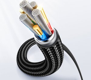Kabel USB Joyroom USB-C - Lightning 1.2 m Czarny (JYR609) 7
