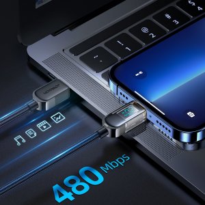 Kabel USB Joyroom USB-C - Lightning 1.2 m Czarny (JYR609) 9