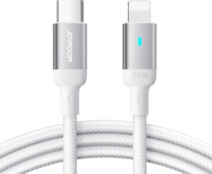 Kabel USB Joyroom USB-C - Lightning 1.2 m Biały (JYR709) 1