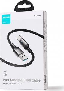 Kabel USB Joyroom USB-A - USB-C 1.2 m Czarny (JYR661) 5