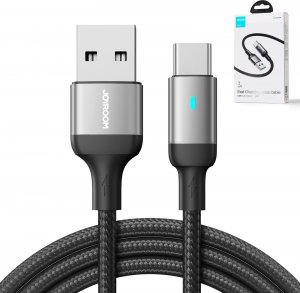 Kabel USB Joyroom USB-A - USB-C 1.2 m Czarny (JYR661) 9
