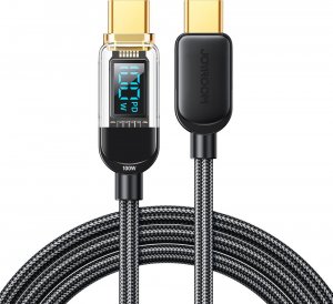 Kabel USB Joyroom USB-C - USB-C 1.2 m Czarny (JYR646) 1