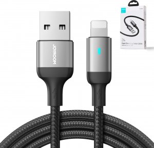 Kabel USB Joyroom USB-A - Lightning 1.2 m Czarny (JYR667) 4