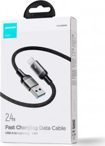 Kabel USB Joyroom USB-A - Lightning 1.2 m Czarny (JYR667) 5