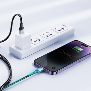 Kabel USB Joyroom USB-A - Lightning 1.2 m Czarny (JYR667) 8