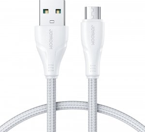 Kabel USB Joyroom USB-A - microUSB 0.25 m Biały (JYR697) 1