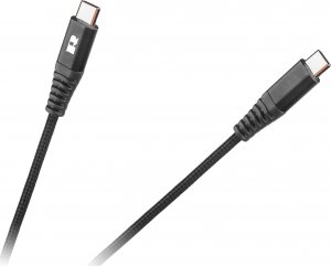 Kabel USB Rebel USB-B - USB-C 1 m Czarny (LEC-RB-6003-100-B) 1