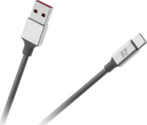 Kabel USB Rebel Kabel USB 3.0 - USB typu C REBEL 100 cm czarny 1