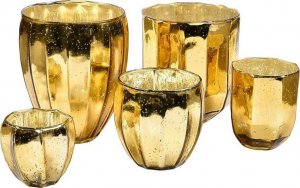 Belldeco Barok old Lampion złoty 3 2