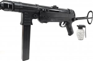 tomdorix MP-40 SCHMEISSER Replika ASG Pistolet Maszynowy Na Kulki 6mm + Granat Kulek Bezszw. 9