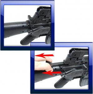 tomdorix M16 Amerykański Karabin Na Kulki Snajperka Replika ASG + Pistolet + Granat Kulek Bezszw. 7