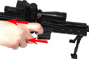 tomdorix Karabin snajperski na kulki ASG + granat kulek 11