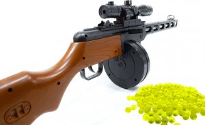 tomdorix Replika ASG Pistolet Maszynowy Na Kulki PPSz wz. 1941 PEPESZA 10