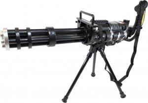 tomdorix Karabin Maszynowy M134 MINIGUN Na Baterie z LED'ami i Dźwiękiem 8