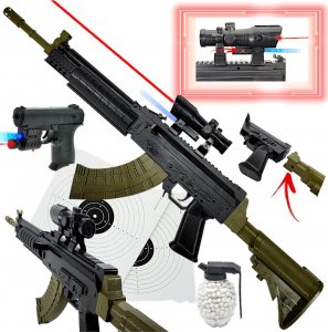 tomdorix Karabin Snajperka Na Kulki 6mm. AK13+Pistolet+Granat 1