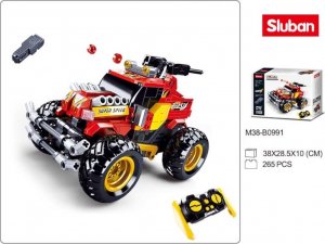 tomdorix Klocki JEEP R/C Zdalnie Sterowany Pilot +Dyski kom.LEGO 7