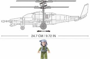 tomdorix Klocki Helikopter K-50 Śmigłowiec Szturmowy Wojsko, Armia 6