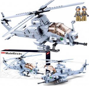 tomdorix Klocki Helikopter AH-1Z VIPER Armia Wojsko Samolot 1
