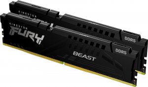 Pamięć Kingston Fury Beast, DDR5, 64 GB, 6000MHz, CL36 (KF560C36BBEK2-64) 1