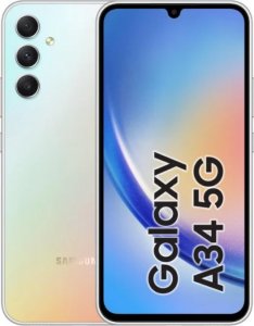 Smartfon Samsung Galaxy A34 5G 6/128GB Srebrny (SM-A346BZS) 1