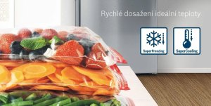 Lodówka Bosch Bosch fridge / freezer combination KGE49AICA series 6 C inox - series 6 11