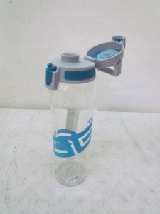 SIGG SIGG drinking bottle Total Clear One MyPlanet "Aqua" 0.75L (transparent/light blue, one-hand closure ONE) 7