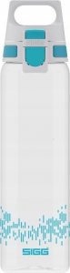 SIGG SIGG drinking bottle Total Clear One MyPlanet "Aqua" 0.75L (transparent/light blue, one-hand closure ONE) 10
