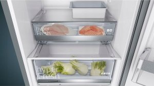 Lodówka Siemens Siemens fridge / freezer combination KG39E8XBA IQ500 B black 4