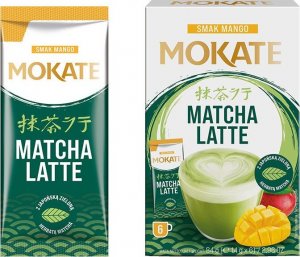 Mokate Matcha latte o smaku mango Napój Kawowy 6 szt 1