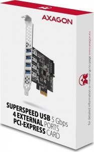 Kontroler Axagon PCEU-43RS 6