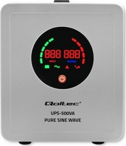 UPS Qoltec Pure Sine Wave 500VA (50719) 7