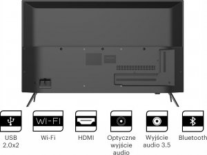 Telewizor Kivi 40F750NB LED 40'' Full HD Android 2