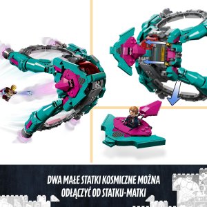 LEGO Marvel Nowy statek Strażników (76255) 5
