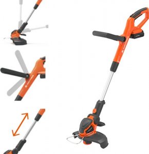 Yard Force Podkaszarka żyłkowa 20 V, 2,0 Ah, szerokość koszenia 25 cm (YF-LTC25) 7