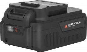 Yard Force Akumulator Li-Ion 20 V, 4,0 Ah, ze wskaźnikiem naładowania 1