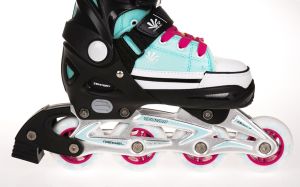 Rolki Tempish Magic Rebel rekreacyjne regulowane niebieskie r. 41-43 6