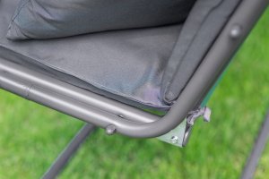 Furnide Furnide Huśtawka ogrodowa "Relax Plus" szara 12