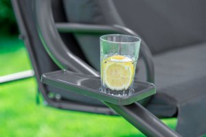 Furnide Furnide Huśtawka ogrodowa "Relax Plus" szara 14