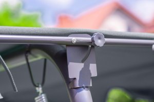 Furnide Furnide Huśtawka ogrodowa "Relax Plus" szara 10