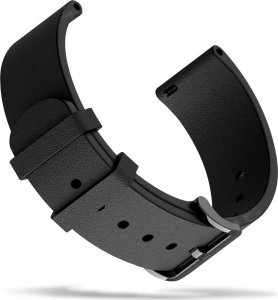 Huami Sk&oacute;rzany pasek Amazfit Leather Strap Zepp E 20mm (czarny) 1