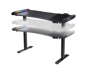 Biurko Cougar E-MARS Czarne 150 cmx75 cm 8