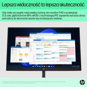Monitor HP E22 G5 (6N4E8AA) 3