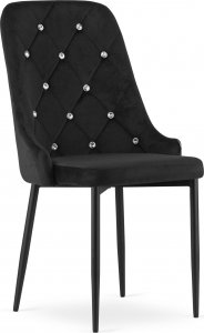 Taakie Meble Krzesło AMORE - czarne x 4 1