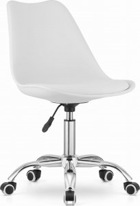 Taakie Meble Krzesło obrotowe ALBA - białe 1
