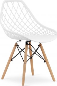 Taakie Meble Krzesło SAKAI - białe x 4 1