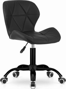 Taakie Meble Krzesło obrotowe NOTO ekoskóra - czarne 1