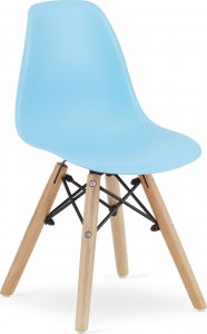 Taakie Meble Krzesło ZUBI - niebieskie x 4 1